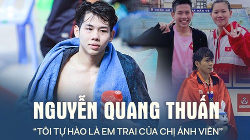 Kình ngư Nguyễn Quang Thuấn: Hãnh diện khi là em trai của Ánh Viên, thích vẽ và ước mơ mở tiệm trà sữa