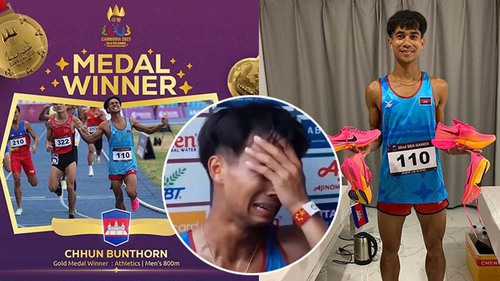 VĐV mồ côi giành HCV lịch sử SEA Games khóc nức nở: ‘Nếu bố mẹ tôi còn sống, không biết họ sẽ hạnh phúc nhường nào’ 