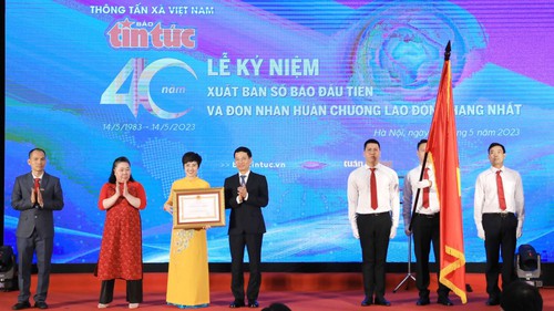 Báo Tin tức kỷ niệm 40 năm Ngày xuất bản số đầu tiên