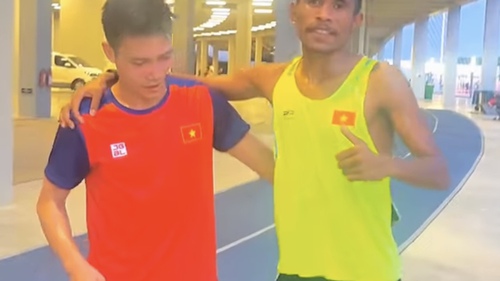 VĐV Việt Nam có hành động cực ấm áp với VĐV Timor Leste, không có ai bị bỏ lại phía sau ở SEA Games 32