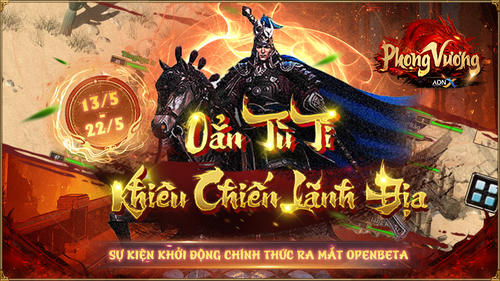 Chính thức ra mắt, Phong Vương ADNX Mobile tặng game thủ Giftcode cực giá trị
