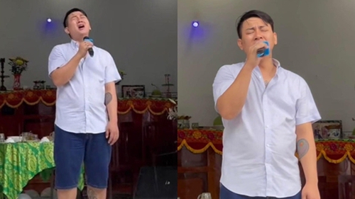 Xuất hiện hình ảnh Hoài Lâm bình dị đi dép lê hát đám cưới, ngoại hình thay đổi nhưng gây trầm trồ vì điều này 