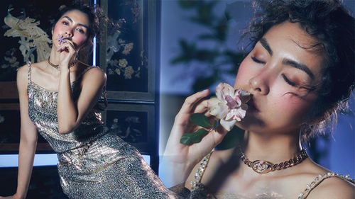 Hà Tăng trong loạt ảnh mới: Khoe cận visual và 'xương cánh bướm', khí chất chuẩn phu nhân hào môn 