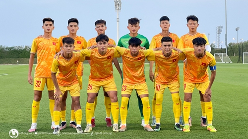 Bóng đá Việt Nam ngày 20/5: U17 Việt Nam đấu U17 Qatar
