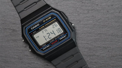 Những điều thú vị đằng sau chiếc đồng hồ huyền thoại Casio F-91W