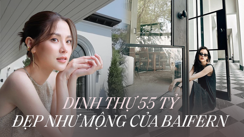 Baifern Pimchanok khoe dinh thự 55 tỷ vừa xây xong: Là thành quả hơn 19 năm tích góp, không gian lộng lẫy xa hoa, góc nào cũng có thể 'sống ảo'