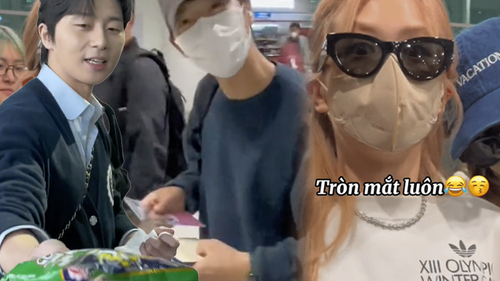 Những lần “món ăn tinh hoa” này của Việt Nam đến tay sao Hàn Quốc, BLACKPINK mắt sáng rỡ khi được fan tặng ở sân bay