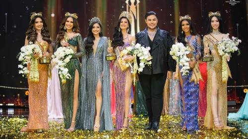 Hoa hậu Nguyễn Thanh Hà làm khách mời đặc biệt tại cuộc thi sắc đẹp quốc gia Indonesia