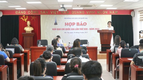 124 tác phẩm được trao Giải thưởng Báo chí Quốc gia năm 2022