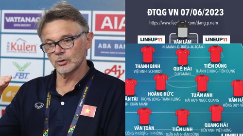 Gặp đối thủ Tây Á từng khiến Thái Lan thua đậm, HLV Troussier tìm đội hình tối ưu cho ĐT Việt Nam