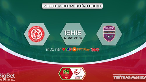 Nhận định, soi kèo Viettel vs Bình Dương (19h15, 25/6), V-League