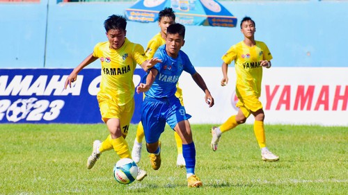 VCK giải BĐ thiếu niên U13 toàn quốc - Yamaha Cup 2023: SLNA và Hà Tĩnh vào chung kết