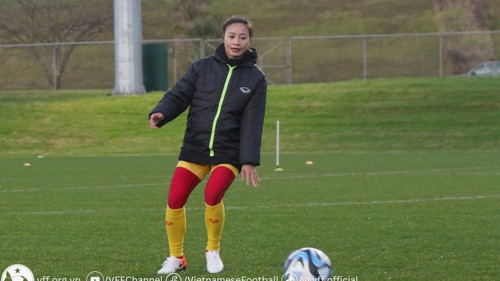 ‘Hot girl’ tuyển nữ Việt Nam ‘đốt cháy’ quyết tâm trước cuộc đối đầu Tây Ban Nha