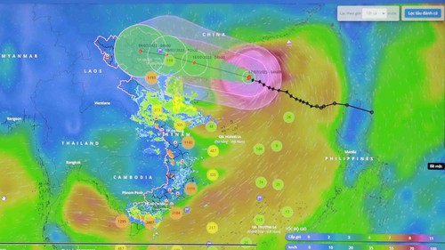 Ứng phó với bão số 1: Chiều 17/7, Bắc vịnh Bắc Bộ có gió mạnh dần lên cấp 6-7