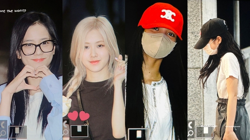 Blackpink với mặt mộc khởi hành sang Việt Nam tổ chức concert