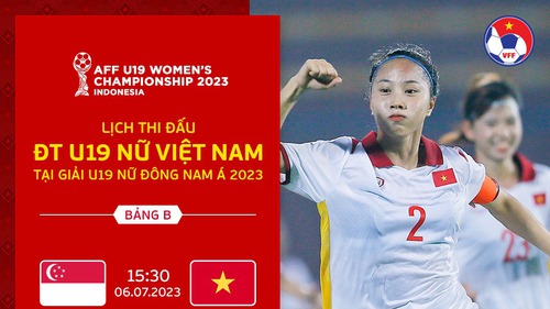 Kết quả bóng đá U19 nữ Đông Nam Á 2023 mới nhất