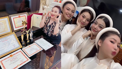 Sao Việt 8/7: Bảo Thanh khoe thành tích khủng, dàn hậu nhà Sen Vàng dự đám hỏi Á hậu Phương Anh