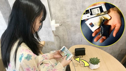 Quá nguy hiểm việc vừa dùng điện thoại vừa sạc pin, "tử thần" có thể gõ cửa bất cứ lúc nào