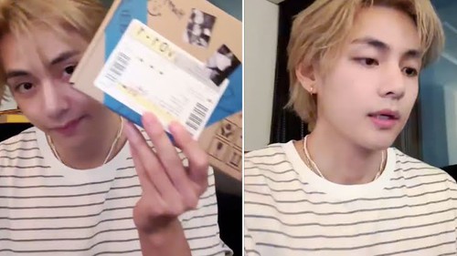 V BTS tiết lộ câu chuyện bí mật trong quá trình xúc tiến album solo với Min Hee Jin