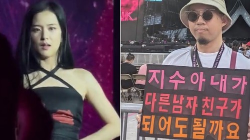 Jisoo Blackpink 'ghi điểm' với bạn trai Ahn Bo Hyun khi đang diễn concert