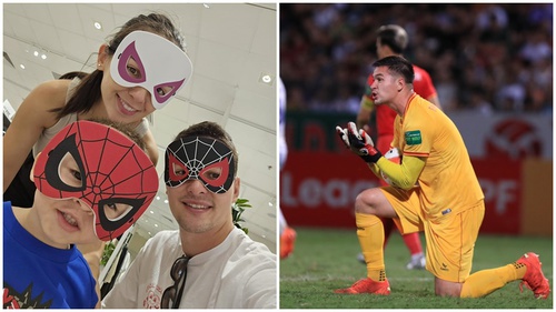 Filip Nguyễn đăng ảnh 'gia đình siêu nhân', bị đồng đội vào 'troll' không thương tiếc