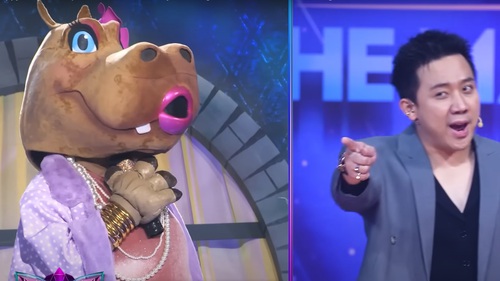 Ca sĩ mặt nạ 2 tập 4: Xuất hiện mascot mới, Trấn Thành đòi 'kiện' HippoHappy