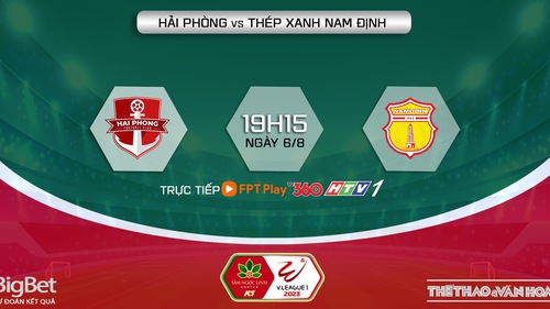 Soi kèo Hải Phòng vs Nam Định (19h15, 6/8), nhận định bóng đá vòng 5 giai đoạn 2 V-League