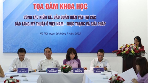 Nan giải chuyện bảo quản hiện vật tại các bảo tàng mỹ thuật