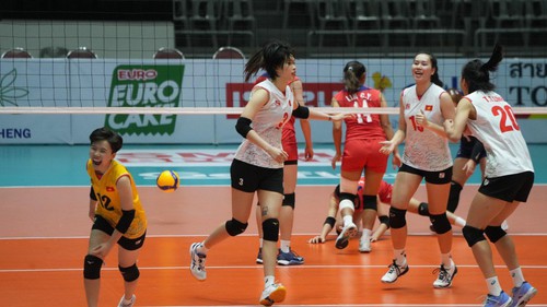 Kết quả bóng chuyền nữ châu Á 2023 hôm nay: Tuyển nữ Việt Nam vào vòng bảng thứ 2