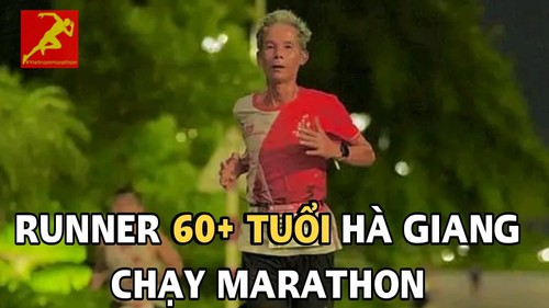 VĐV U60 gây sốt khi chạy marathon với thành tích 'khủng', khiến dân mạng nể phục