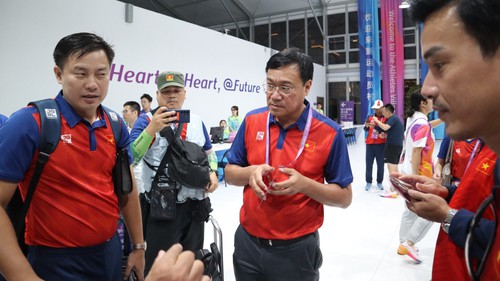 Đoàn Thể thao Việt Nam nhập làng VĐV ASIAD 19