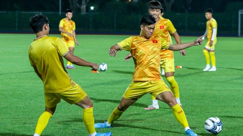 Olympic Việt Nam tự tin sẽ có điểm trước Iran