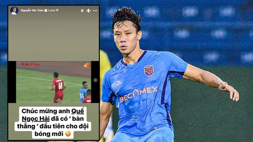 Quế Ngọc Hải vừa ra mắt đã phản lưới nhà, sao Việt lương cao nhất V-League 'chọc quê' không thương tiếc