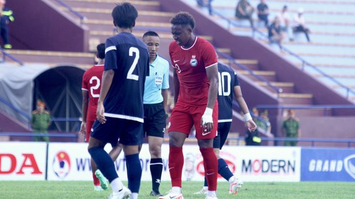 Bất ngờ cầm hòa U23 Singapore, đội bóng hạng 203 thế giới vẫn còn cơ hội đi tiếp ở giải châu Á
