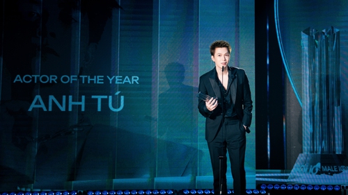 Anh Tú thắng giải Diễn viên của năm ngay trước khi phim Tết ra rạp