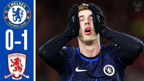 Chelsea thua sốc Middlesbrough: Hy vọng nào cho đấu trường Cúp?