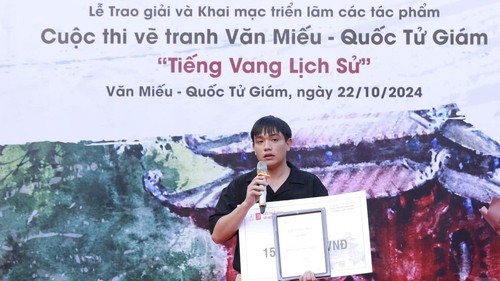 Ngắm "chân dung" Văn Miếu - Quốc Tử Giám qua góc nhìn hội họa