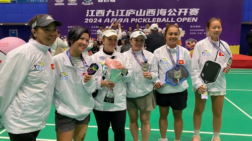 Những tấm huy chương châu Á và sự phát triển của pickleball Việt Nam