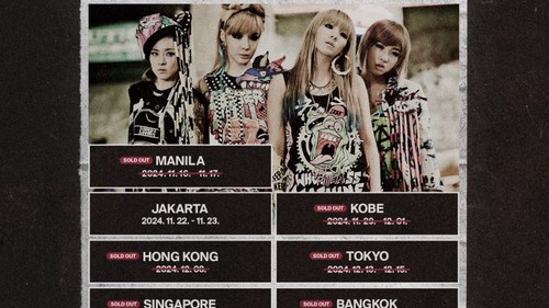 2NE1 tổ chức 2 đêm concert tại Việt Nam