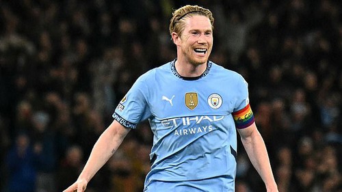 Man City đã chọn xong bến đỗ mới cho Kevin De Bruyne