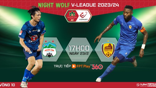 Nhận định bóng đá HAGL vs Quảng Nam (17h00 hôm nay), V-League vòng 10 