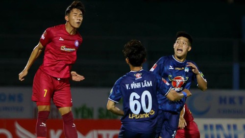 HAGL chia điểm với Khánh Hoà trong trận 'chung kết ngược' của V-League