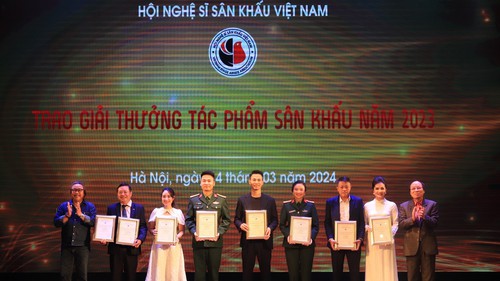 Trao giải thưởng cho các tác phẩm sân khấu xuất sắc năm 2023