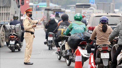 Từ 15/3, Hà Nội kiểm tra, xử lý nghiêm vi phạm trật tự an toàn giao thông