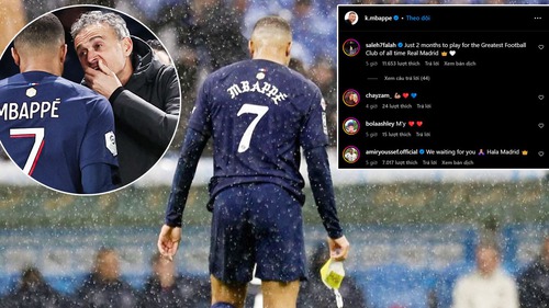 Mbappe đăng status đầy ẩn ý, HLV Luis Enrique ngay lập tức đáp trả dứt khoát