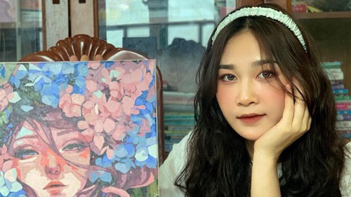 Hot girl bóng chuyền mới nhất của Việt Nam đẹp thuần khiết, là đội trưởng CLB ở tuổi 19