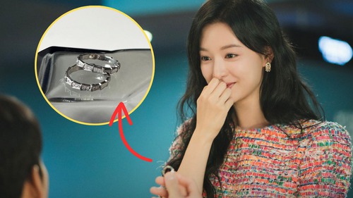 Cặp nhẫn cưới trong 'Nữ hoàng nước mắt' Kim Soo Hyun và Kim Ji Won giá tới hàng trăm triệu đồng