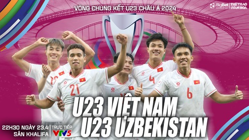 Nhận định bóng đá U23 Việt Nam vs U23 Uzbekistan (22h30 hôm nay), VCK U23 châu Á 2024   