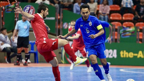 ĐT Thái Lan ngược dòng ngoạn mục trước đối thủ cửa dưới, giành vé chung kết futsal châu Á