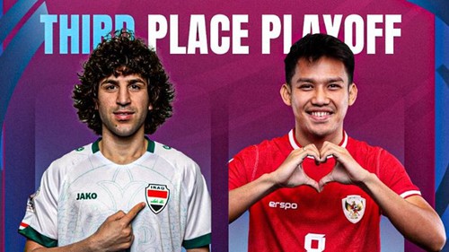 Link xem trực tiếp bóng đá U23 Indonesia vs U23 Iraq (22h30, 2/5), tranh hạng ba U23 châu Á